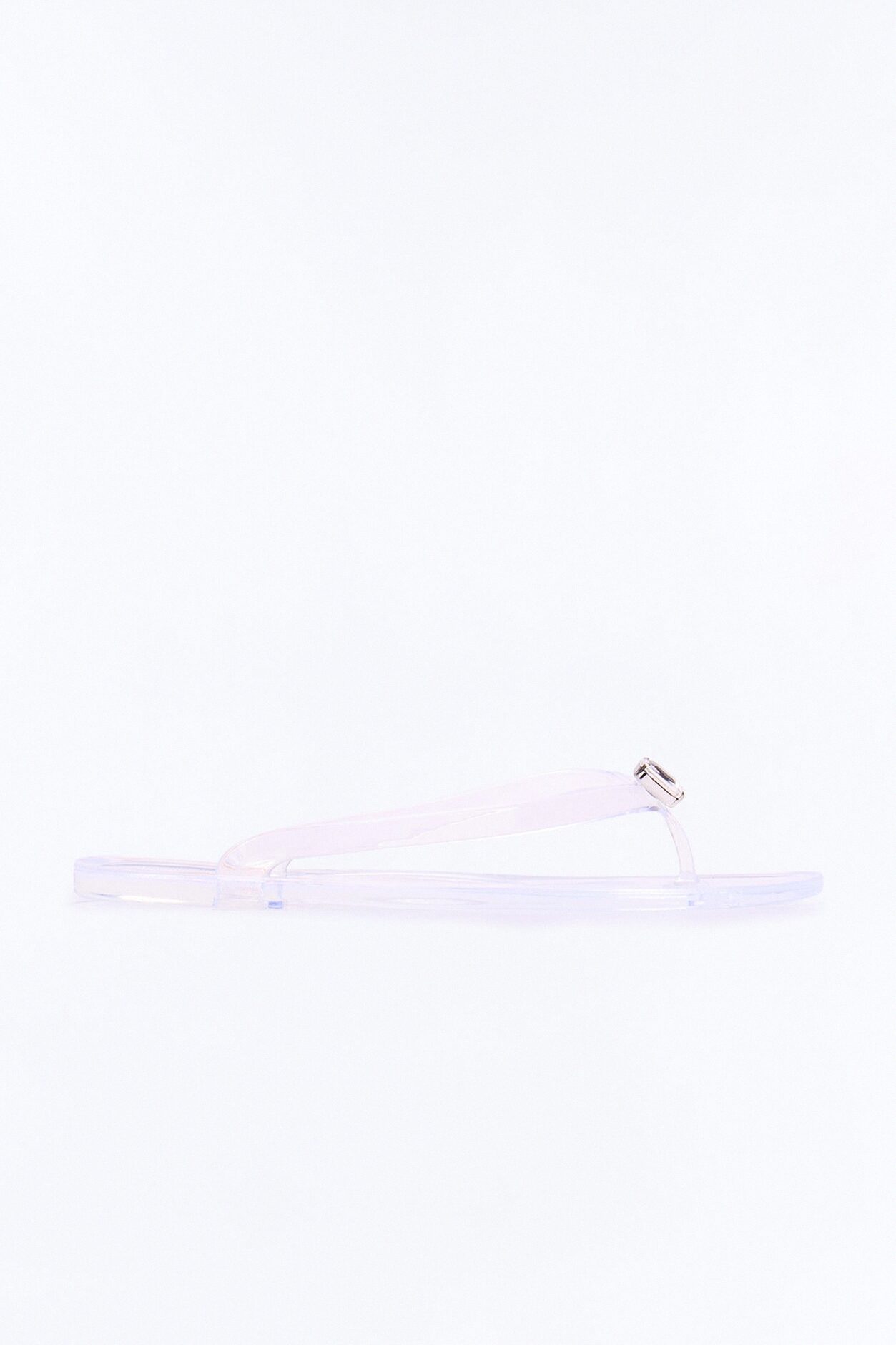 Nelia Jewel Jelly Flip Flops - Clear