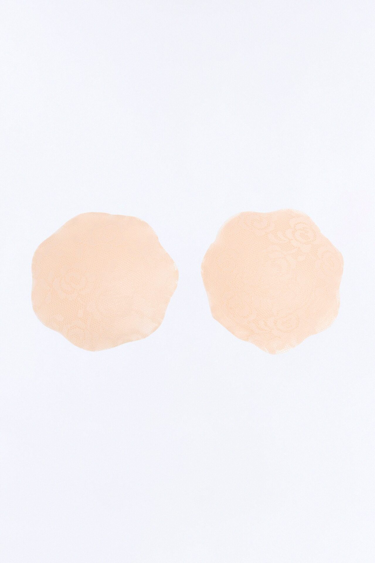 So Fine 4″ Lace Flower Gel Pasties - Nude
