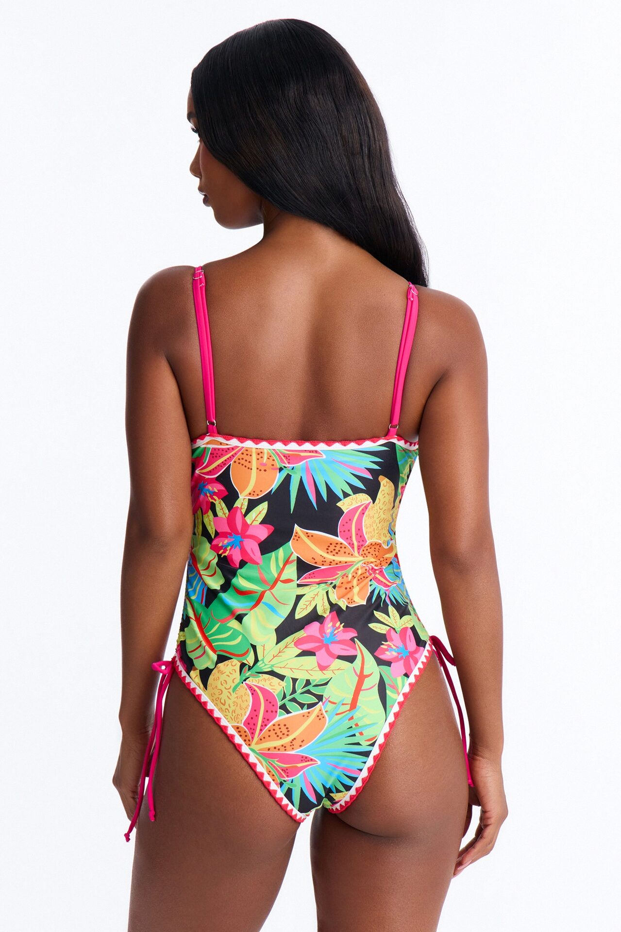 Tori Tropical 1 Piece Swimsuit - Multi Color