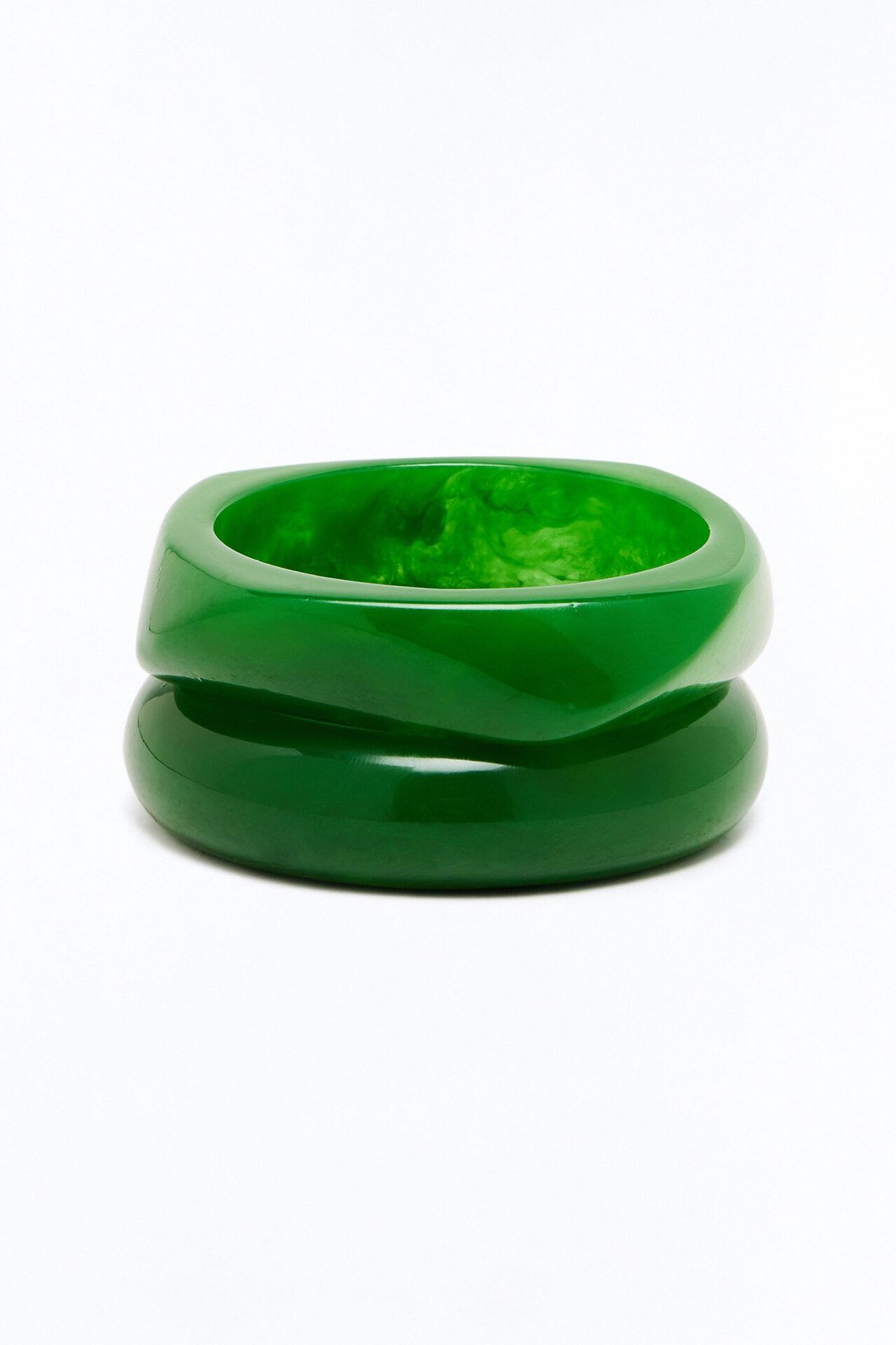 Tropical Forecast 2 Piece Bracelet Set - Green