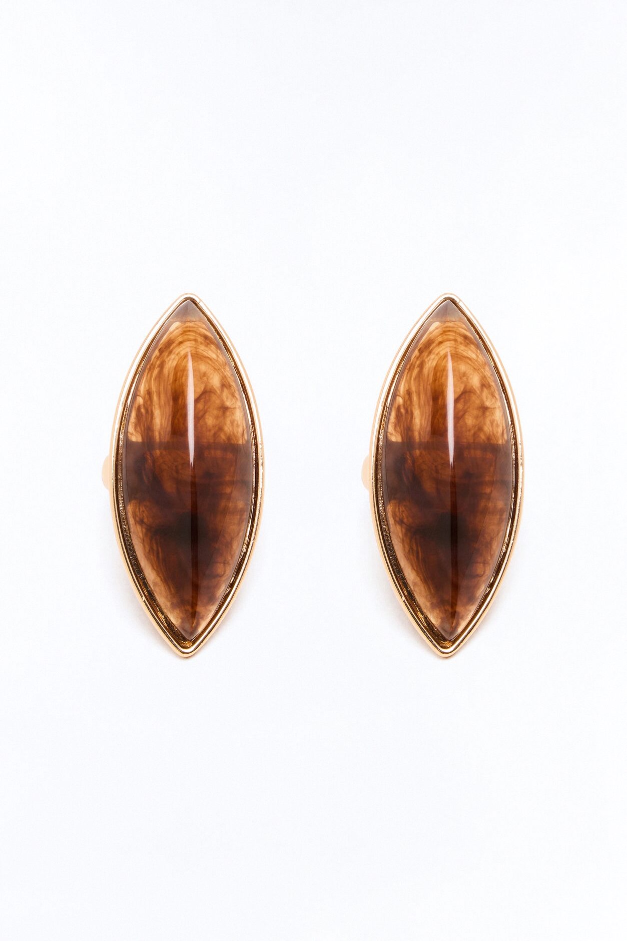 Shadow Luxe Jeweled Ring - Brown