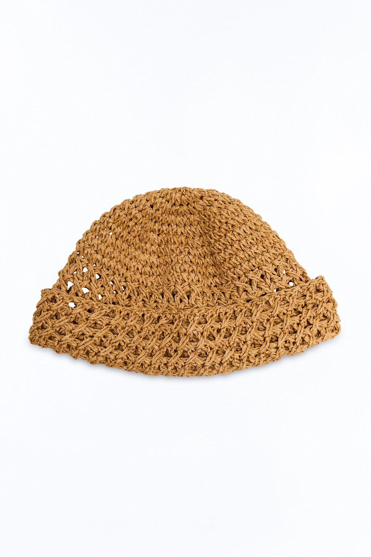 Head In The Sand Straw Beanie - Tan