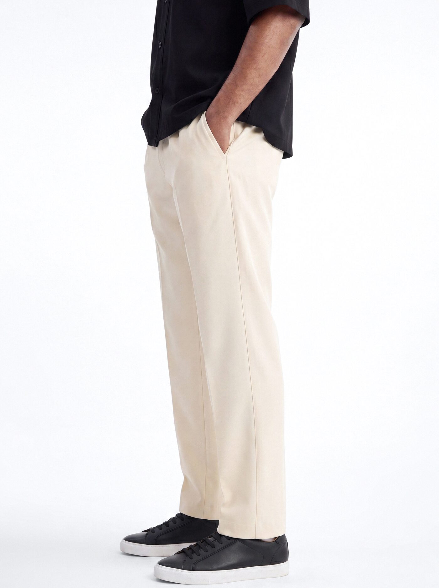 Modern Essential Slim Trouser - Beige